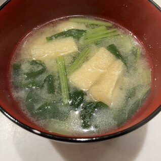 小松菜の味噌汁